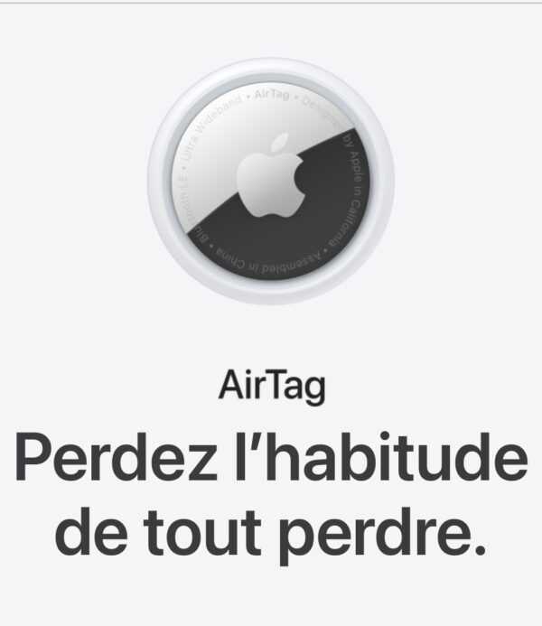 Collier TEYLA biothane avec AirTag intégré