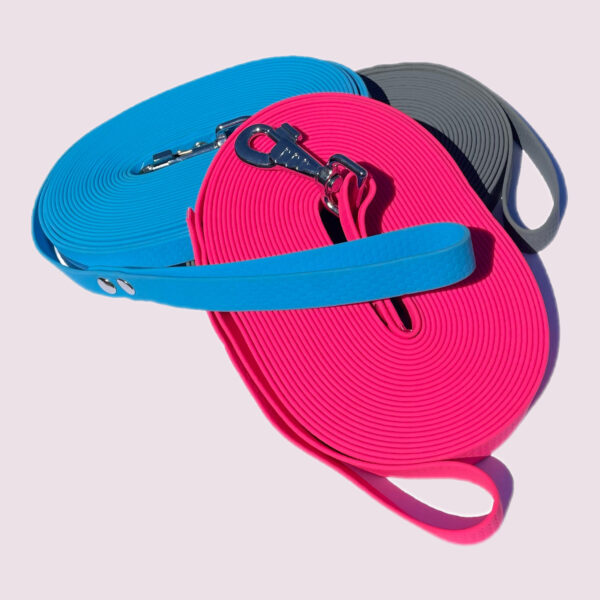 Longes de promenade pour chien en biothane grip 10 mètres Elodog