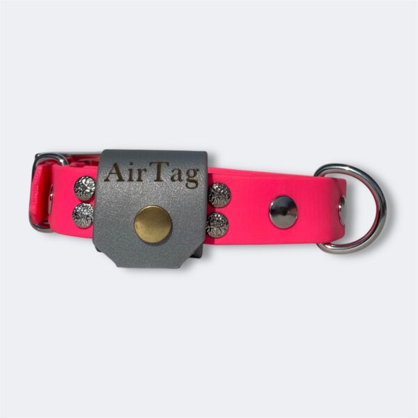 Collier pour chien en Biothane personnalisable avec Airtag intégré Elodog